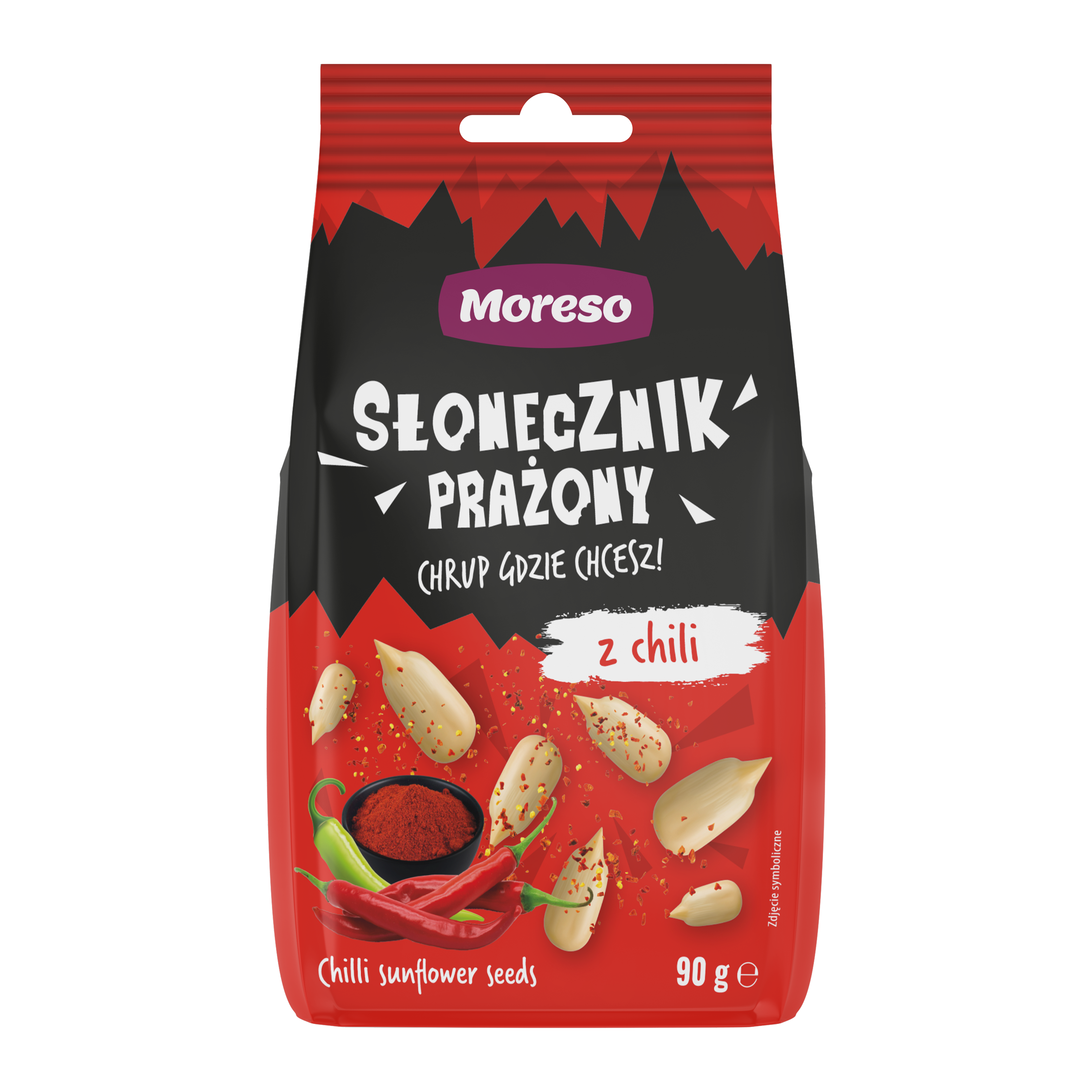 Zobacz ROASTED SUNFLOWER SEEDS WITH CHILI 90G na Moreso.pl!