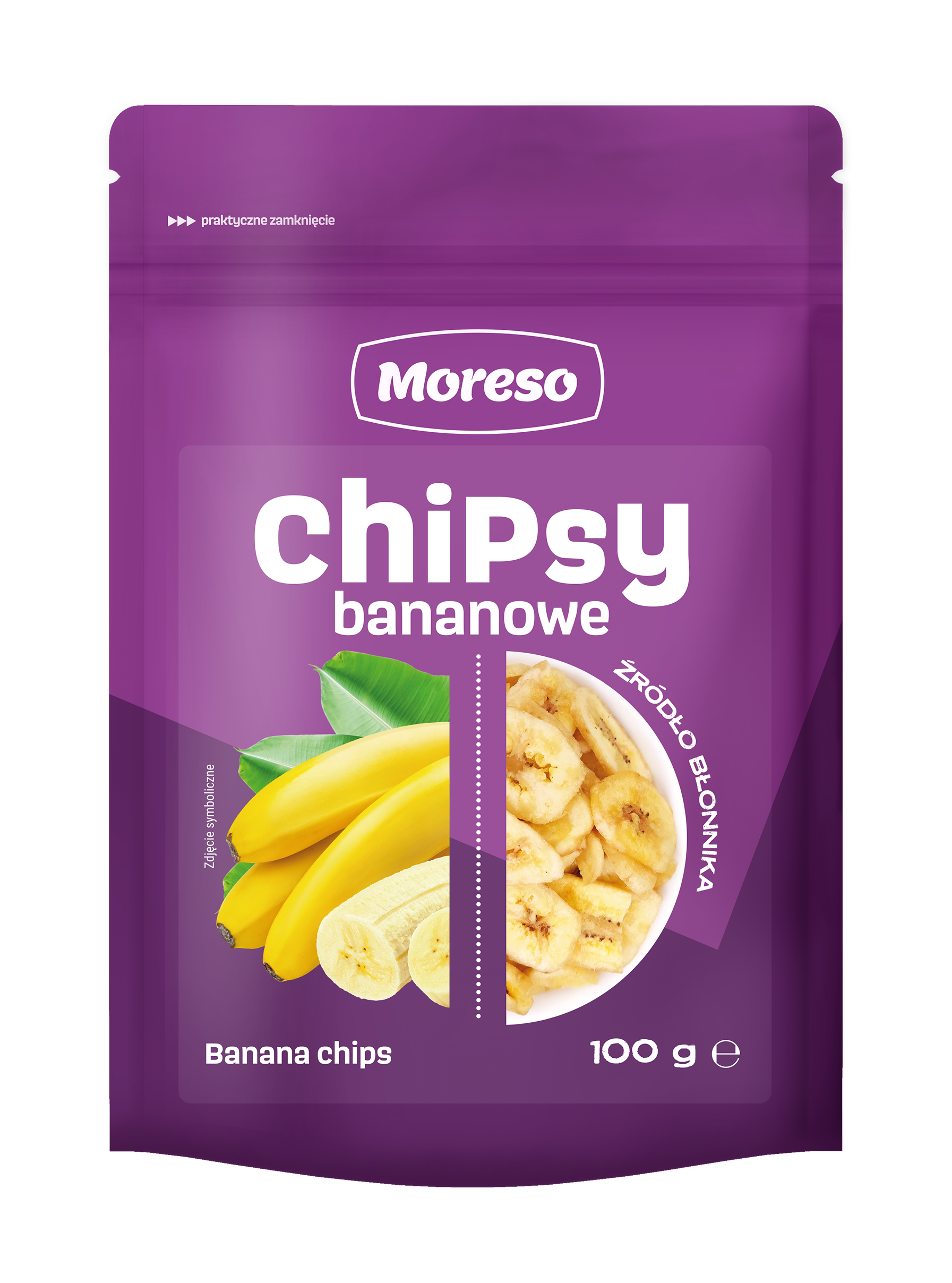 Zobacz CHIPSY BANANOWE na Moreso.pl!